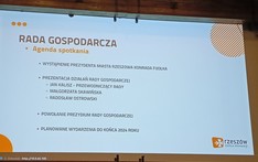 Członkini Rzeszowskiej Rady Gospodarczej przy Prezydencie Miasta Rzeszowa 2024-2029