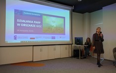 Panel dyskusyjny nt. "Współpraca otoczenia biznesu z instytucjami publicznymi na rzecz wsparcia przedsiębiorców w zakresie GOZ"